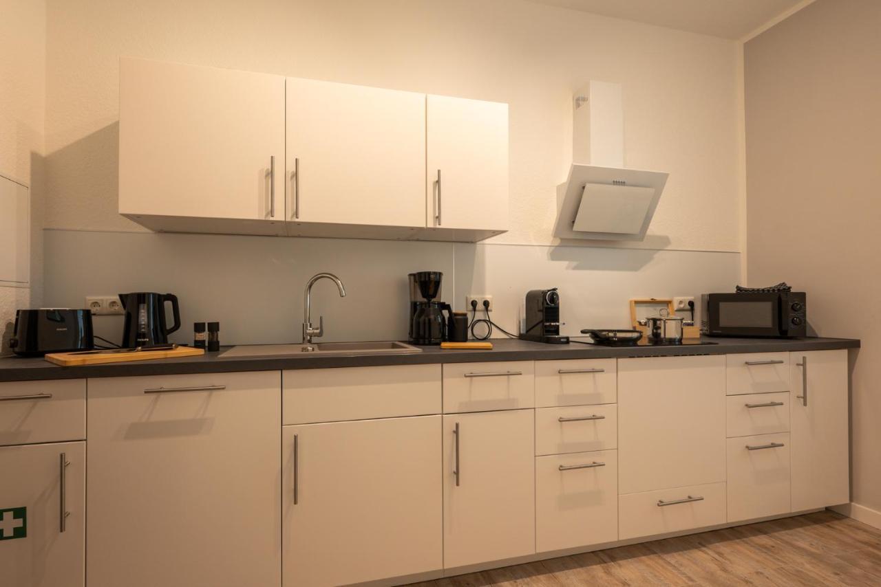 Maremar - Design Apartment - Luxus Boxspringbett - Zentral - Kueche - Arbeitsplatz - Highspeed Wlan Γκέρα Εξωτερικό φωτογραφία